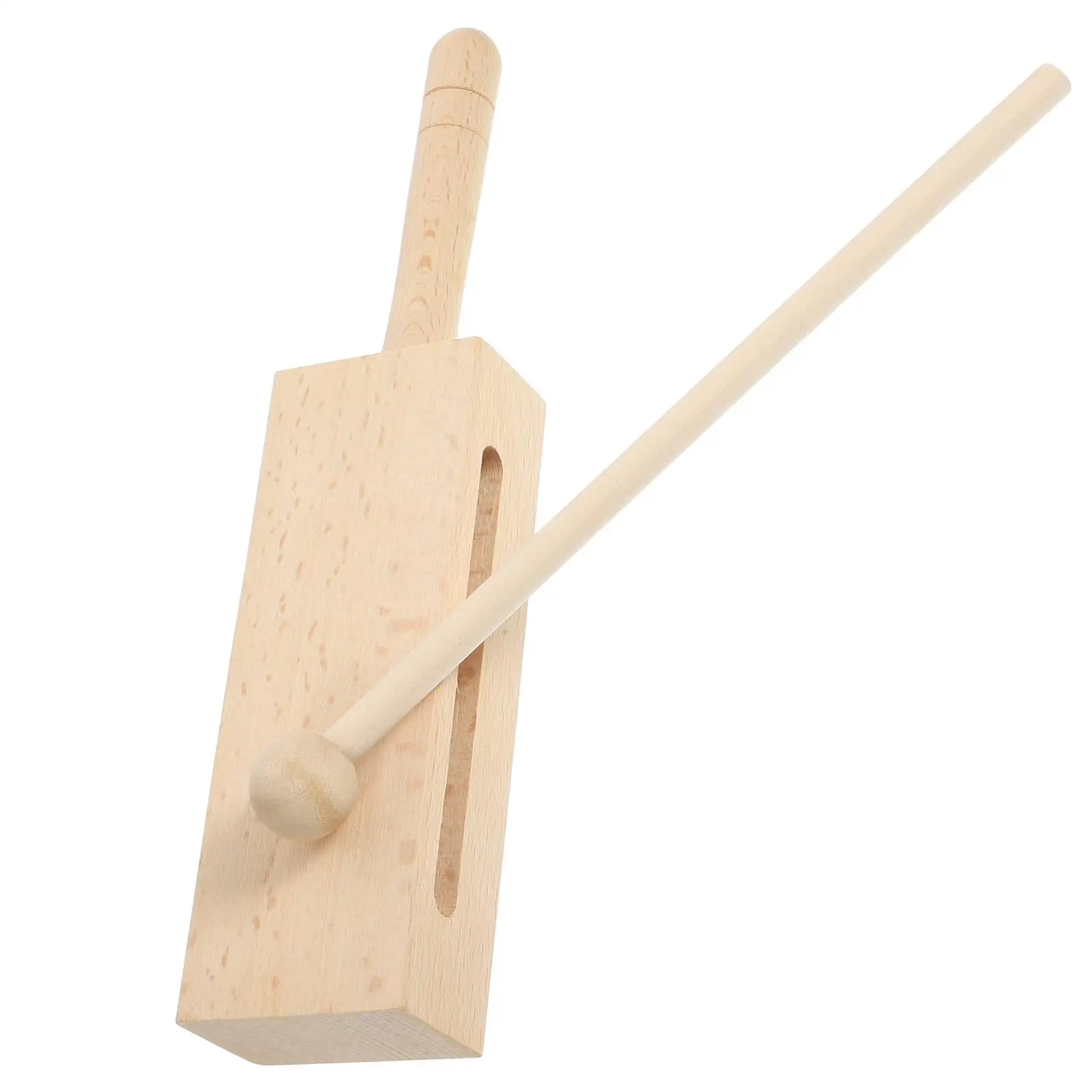 

Wooden Clapper Percussion Instrument Stable Wood Material H held Music Instruments Adults Child Professional Sound Performance