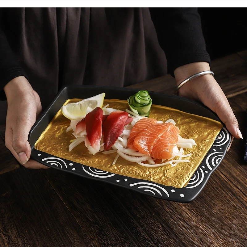 

Посуда в японском стиле, художественная керамика, стейк в западном стиле, ресторан, кухня, суши, сашими