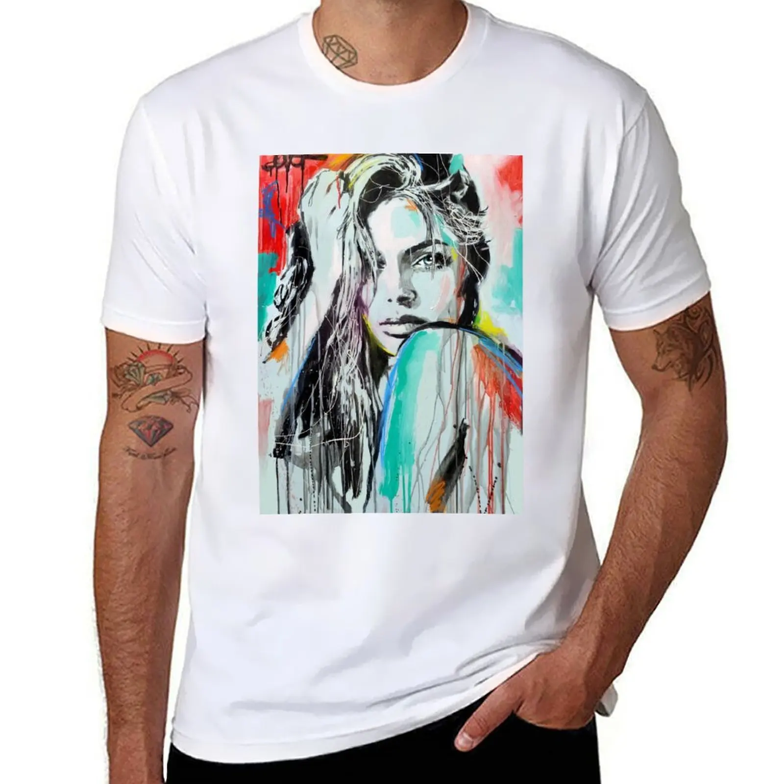 In Spirit T-Shirt T-Shirt hommes 100% coton marque de luxe t-shirts pour homme coton drôle T-Shirt