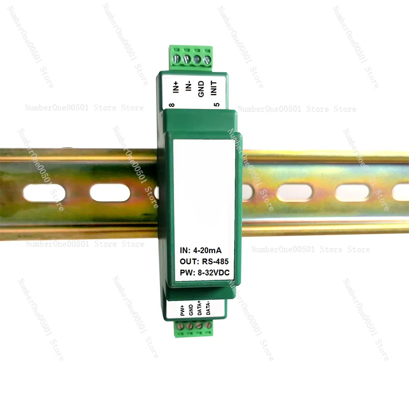 4-20mA to 485 0-5v to RS-485 Analog Signal Serial Port Modbus Data Acquisition Module 0-10v