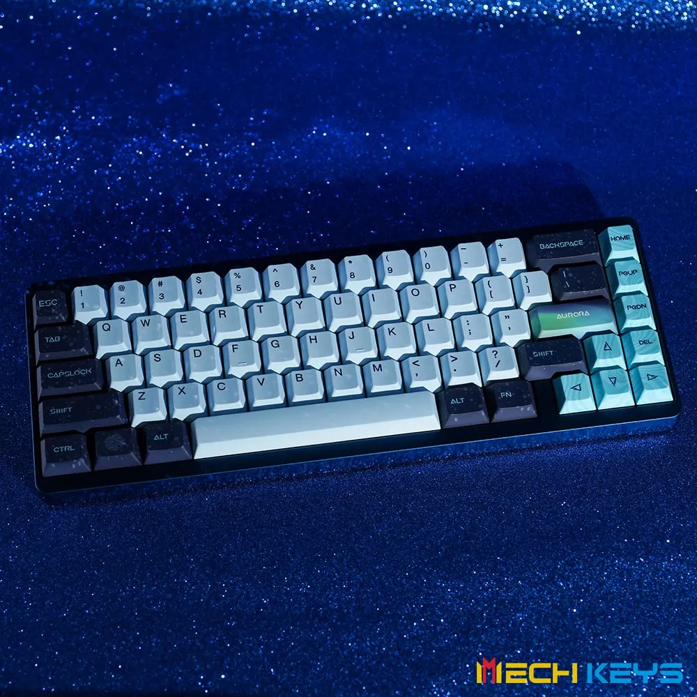 varmilo muse65 interruptor magnetico liga de aluminio teclado mecanico 67 teclas rgb retroiluminado pbt teclado gamer permutavel quente 01