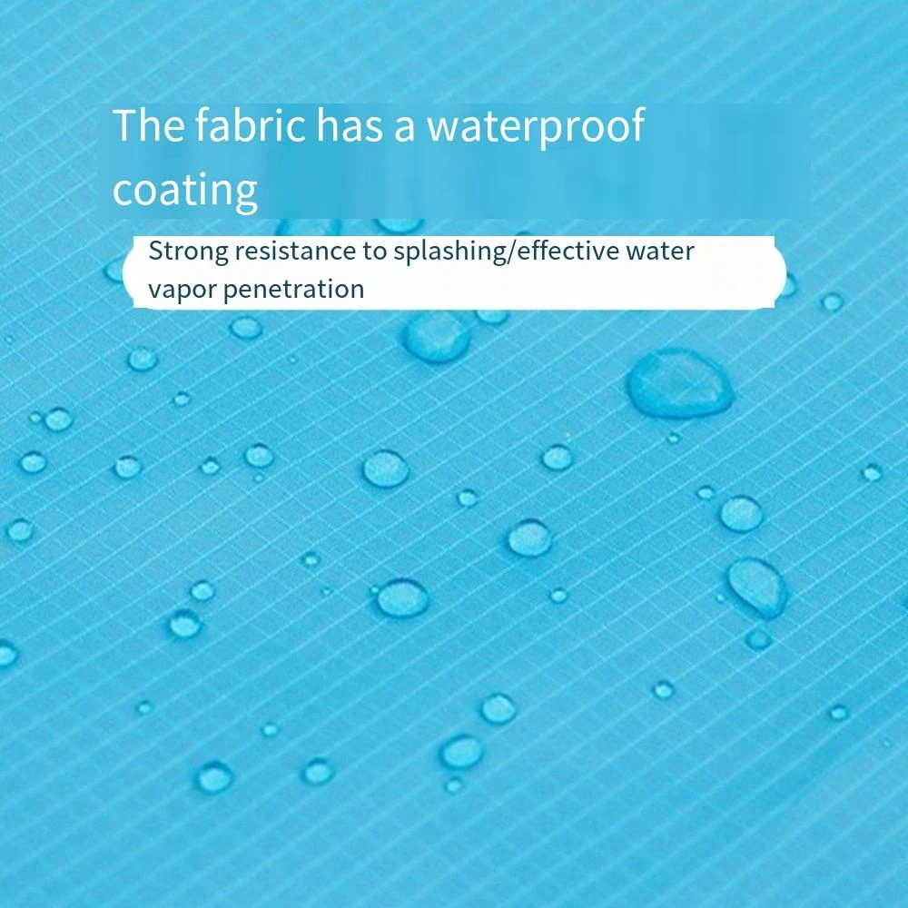 حصيرة تخييم مدمجة من قماش أكسفورد قابلة للطي ومقاومة للماء مع حقيبة تخزين، 4 مقاسات من حصيرة الشاطئ الرملي للخارجية