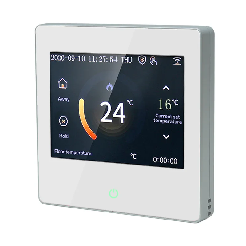 3.5inch Color Touch Screen Doodle WIFI Smart Thermostat Electric Floor Heating Water Wall-hung APP Voice Control