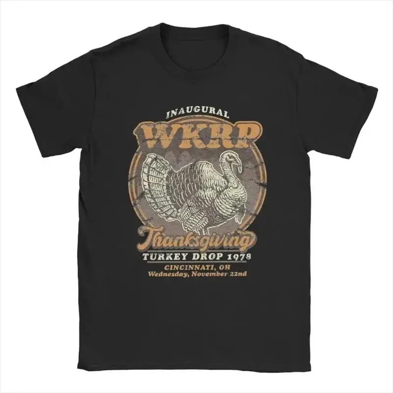 WK RP In Cincinnati T Men's Cotton Funny Shirt Round Neck Short Sle