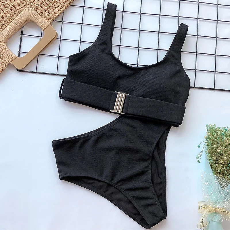 2024 New Bikini Sets Soft Elastic Women 2 Piece High Waist Beach Wear Push Up Swimsuit Summer Sexy Swimwear Female Bathing Suit