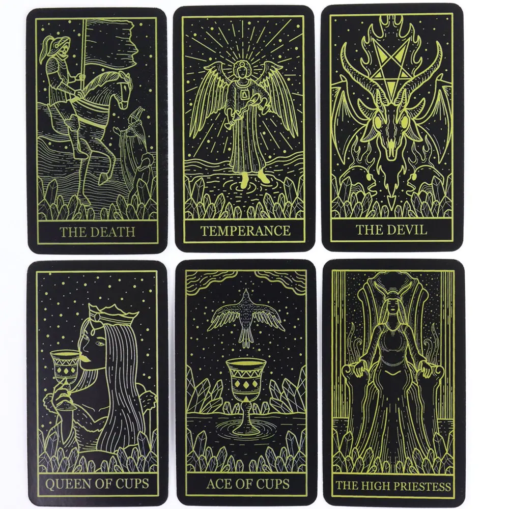 Eighty Eight Gemstones Tarot Oracle Leisure Entertainment Card Family Gathering Divination Deck Tarot Board Playing Card Game