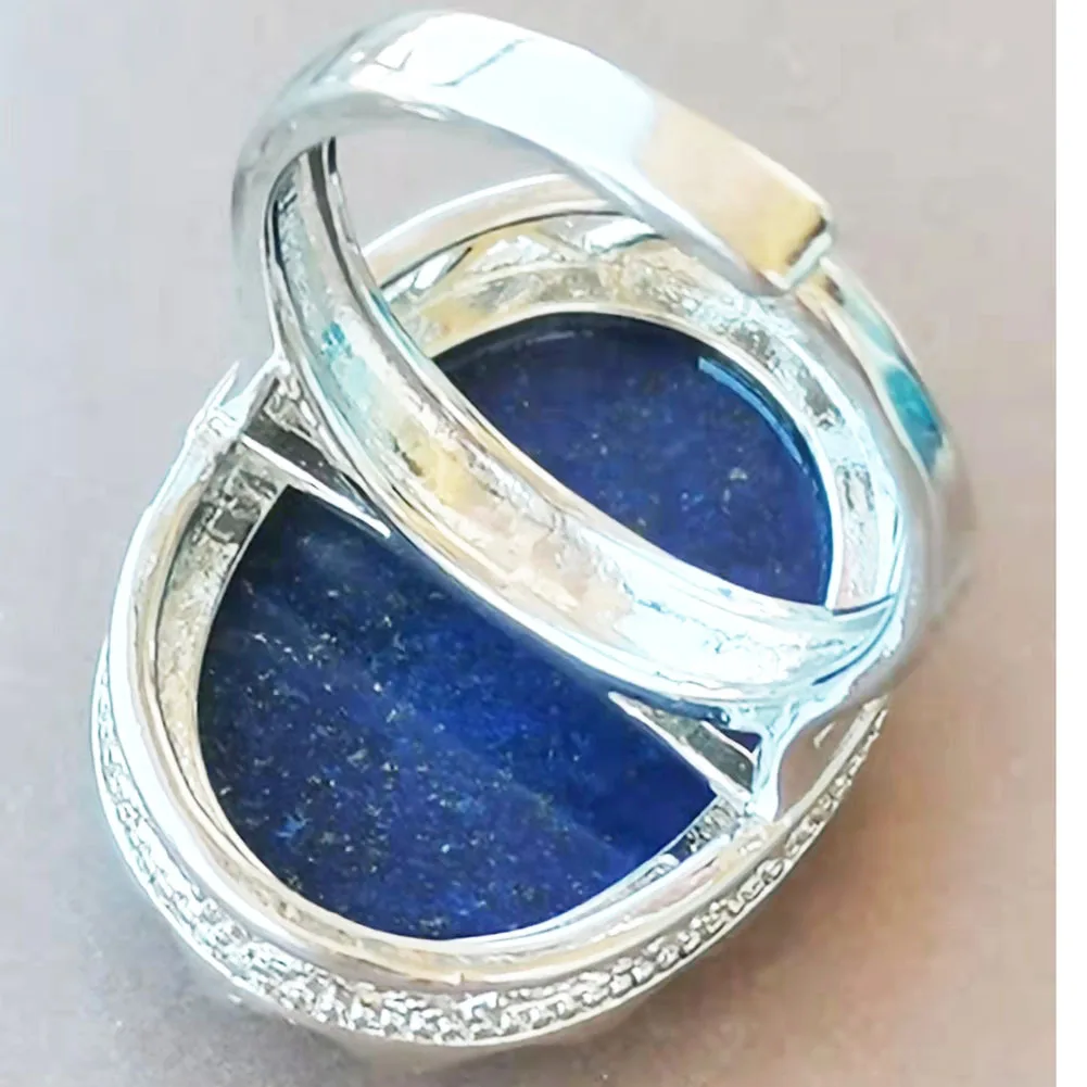 الملكيت البيضاوي النساء الرجال الفن حبة الدائري PWB987