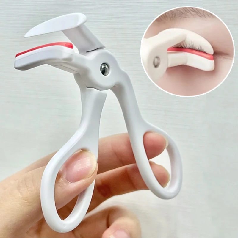 

Wide Angle Eyelash Curler Portable Long Lasting Curly Silicone Eyelash Curler Professional Woman Natural Eyelashes Makeup Tools