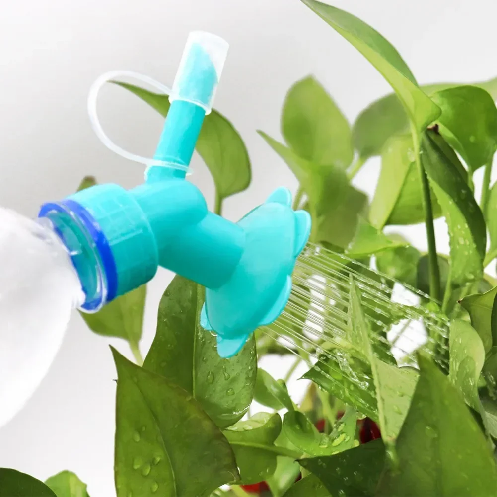 2 In 1 Watering Sprinkler Nozzle For Flower Waterer Bottle Cap Sprinkler Potted Water Saving Watering Plant Irrigation Easy Tool
