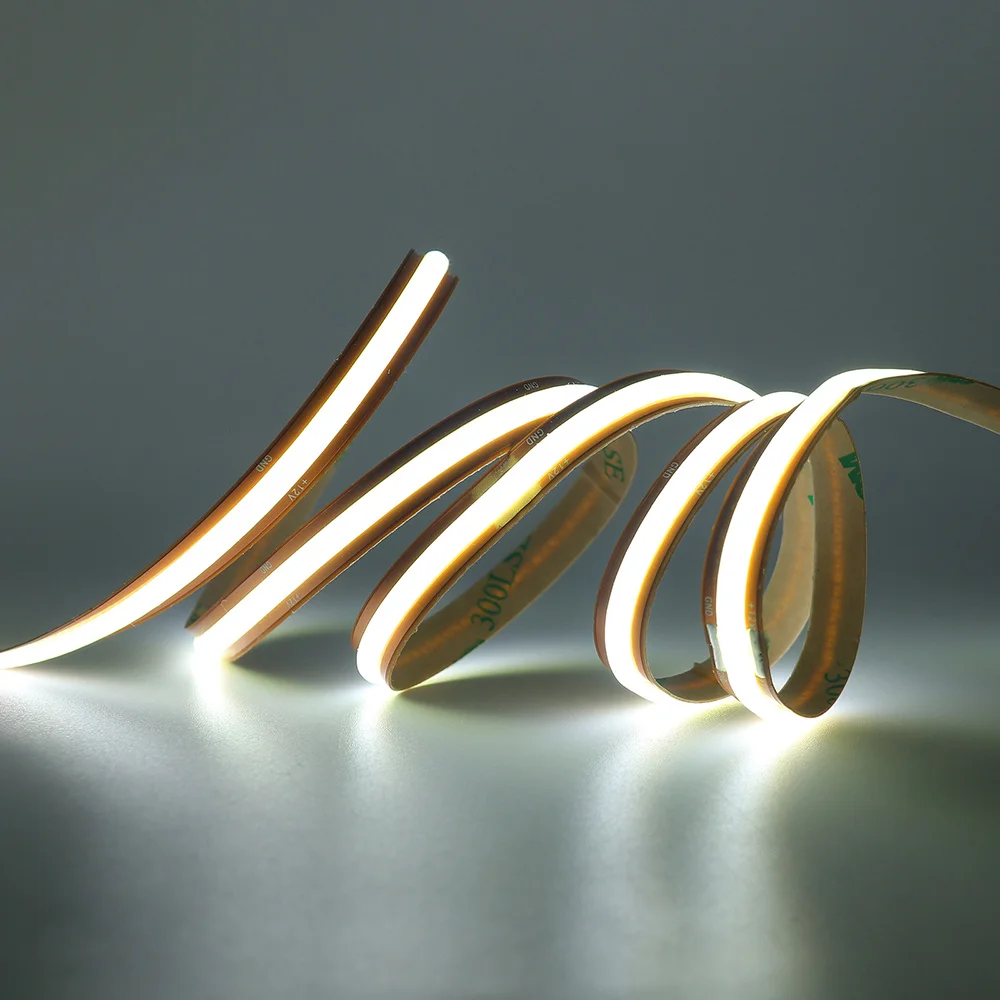 12V 24V 5m 10m 20m COB LED Strip Light Free Cut 720 528 LEDs Flexible Tape Bright Linear Lighting 3000K 4000K 6000K 1m 2m 0.5m