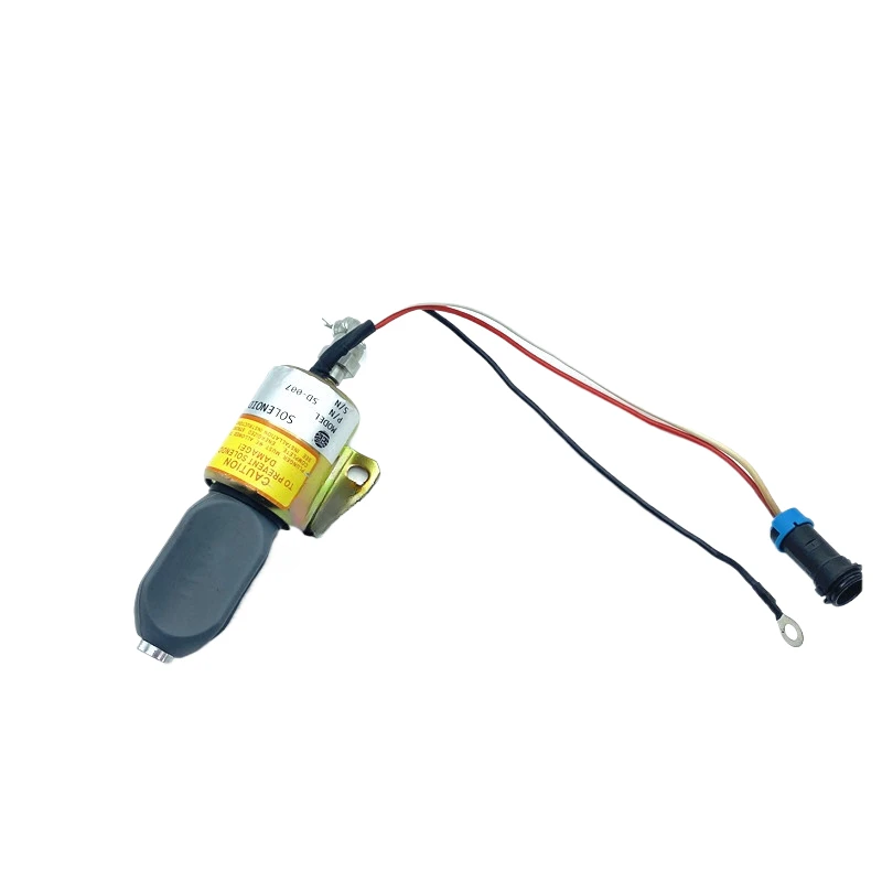 

For Kubota Excavator Loader Shutdown Switch Sd-007 Shutdown Solenoid Valve Shutdown Solenoid Valve Excavator Accessories