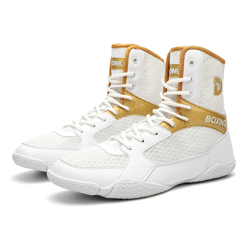 

Original Brand 2025 New Luxury Competition Sport Gym Training Shoe Comfortable Boxing Fighting Boots Wrestling Sneakers 39-46
