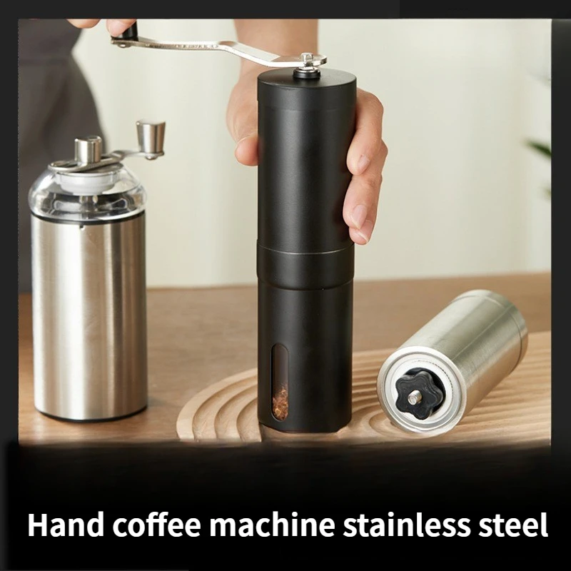 

Hand coffee machine Stainless steel household new handmade grinder Manual coffee bean machine Coffee grinder