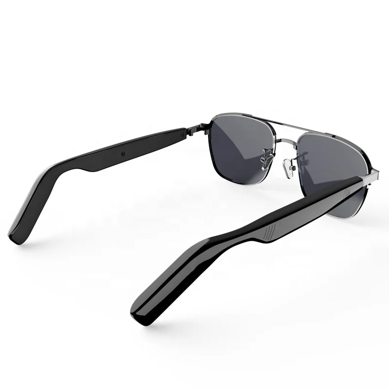 สมาร์ทไร้สายแว่นตาป้องกันแสงสีฟ้า HiFi เครื่องเล่นเพลง Touch Control หูฟังอัจฉริยะแว่นตากันแดด SG11