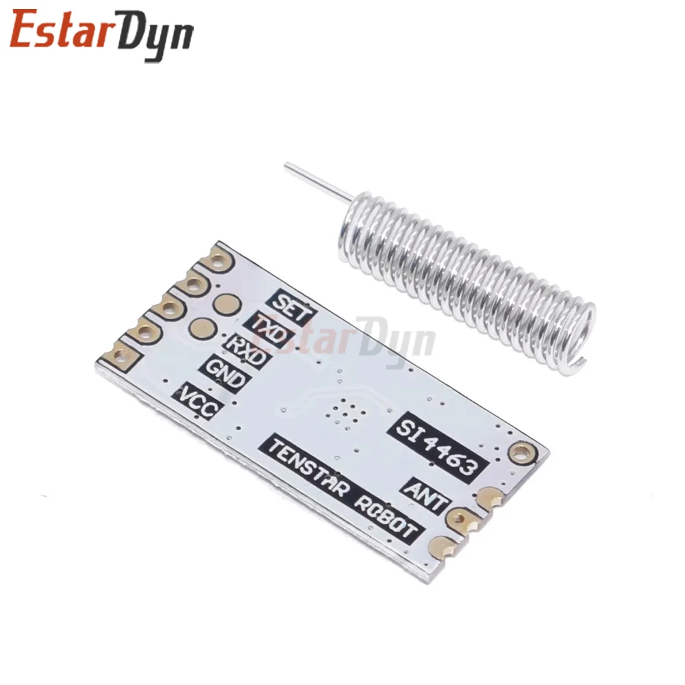 HC-12 433Mhz SI4438 Wireless Serial Port Module 1000m With Antenna Replace Bluetooth