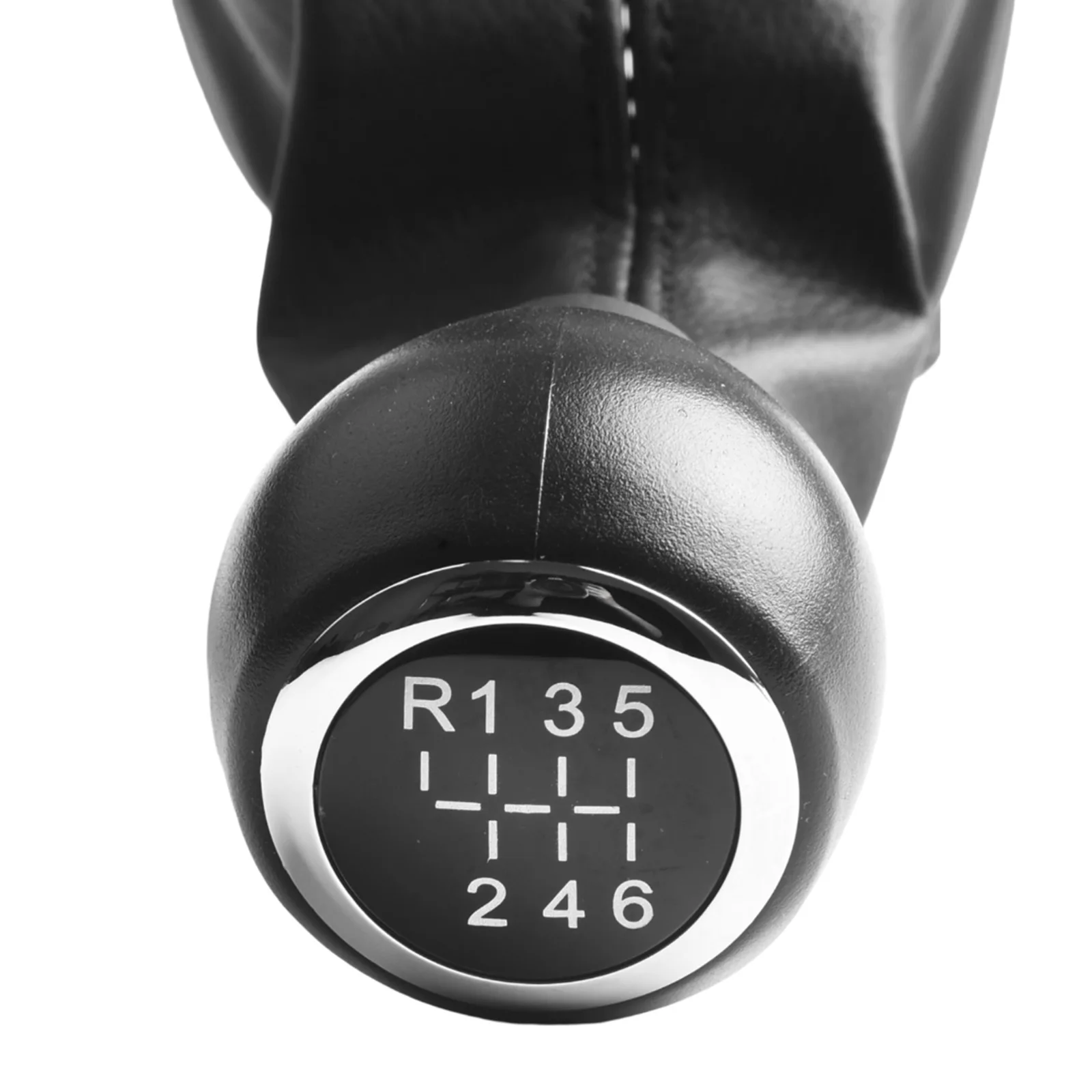 Car 6-Speed Gear Shift Knob With Boot For Vauxhall For-Corsa E 2015 -2019 55505242 For Manual Models Gear Shift Knob