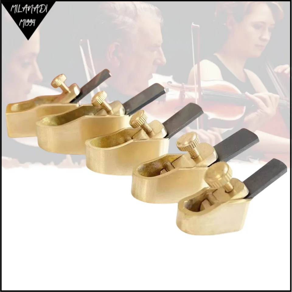 Violin cello maker tools Mini Manual Push brass planes Hand Tool Different size convex/flat,Woodworking Repir plane