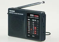 TECSUN R-202T AM/FM/TV Pocket Radio Receiver Built-In Speaker Internet Portable Radio FM/FM/TV Pocket Retro Radio