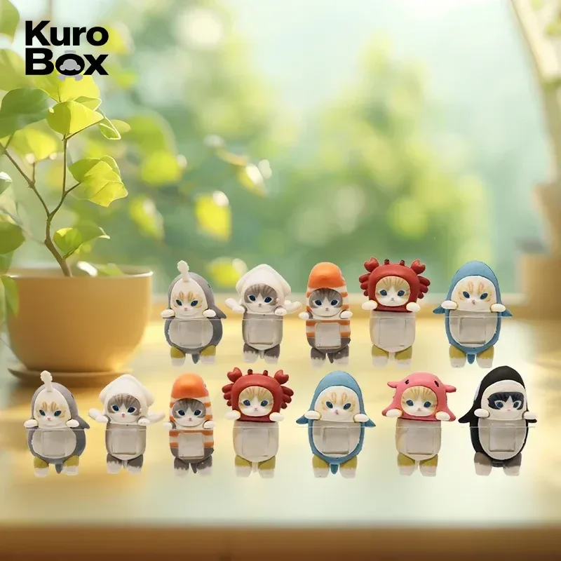 

Новая серия декоративных мини-фигурок Shark Cat в загадочных коробках-сюрпризах, украшения для рабочего стола, коллекционные предметы для девочек и любительниц хобби.