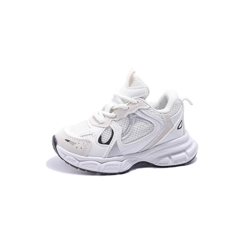 Children Air Mesh Sneakers Non-slip Lace-up Spring Autumn Boys Girls Casual Sport Shoes Kids Running Shoes Classic Unisex Simple