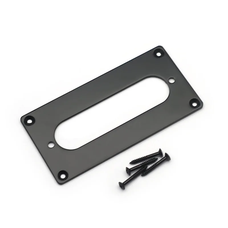Guitar Pickup Conversion Ring 92x46mm, Humbucker to Single Coil Metal Mounting Frame Adapter
