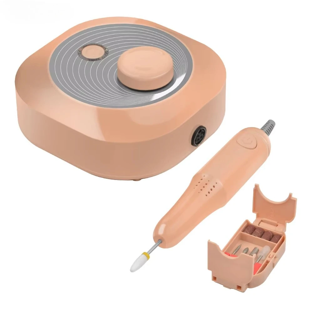 Proveedor de taladro eléctrico para uñas, lima electrónica de alta calidad para uñas, brocas gratis, precio bajo, máquina perforadora de uñas de 25000rpm