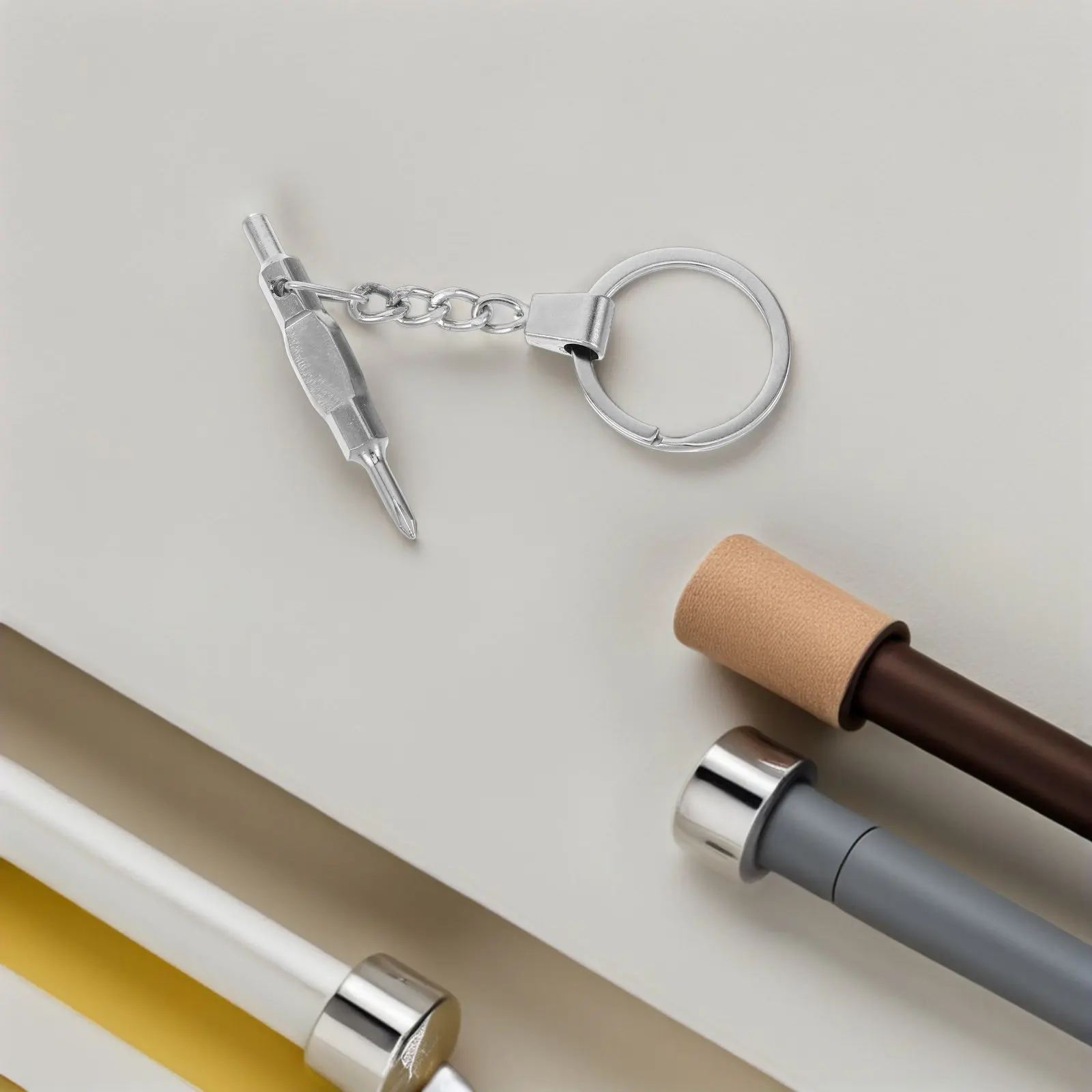 เครื่องมือซ่อมแซมฟิงเกอร์บอร์ดขนาดกะทัดรัด ไขควงและประแจอัลลอยด์ความแข็งแรงสูงสำหรับการบำรุงรักษาฟิงเกอร์บอร์ด แบบพกพา DIY ขนาดเล็ก