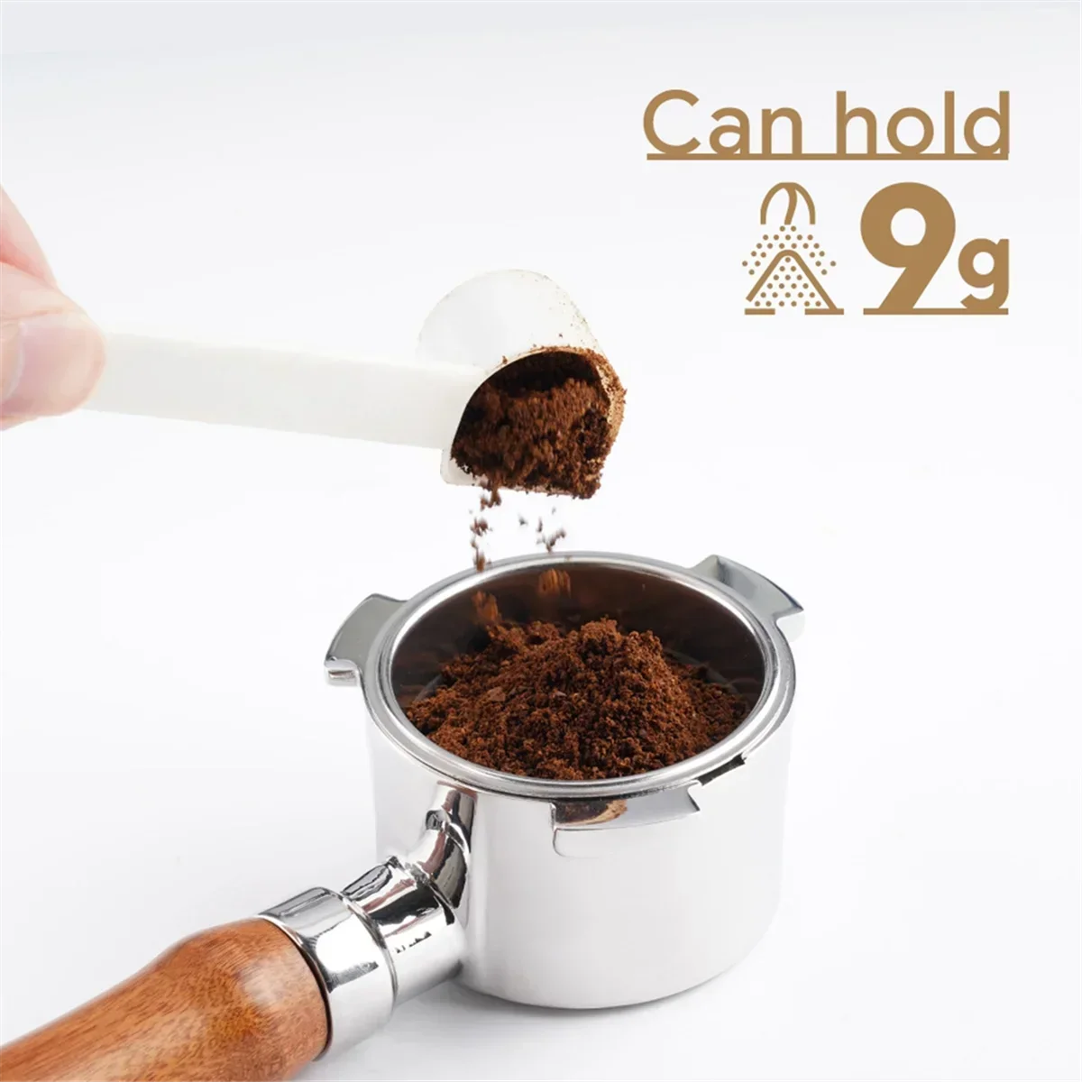 

51MM Stainless Steel Coffee Portafilter Filter Holder for EC685. Coffee Machines for Barista Accessory