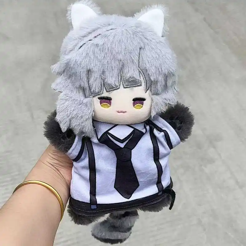 Bungo Stray Dogs periféricos de animé juguetes de peluche Osamu Dazai Edogawa Rampo Nakahara Chuuya atributos muñeca de algodón Handpuppet regalo