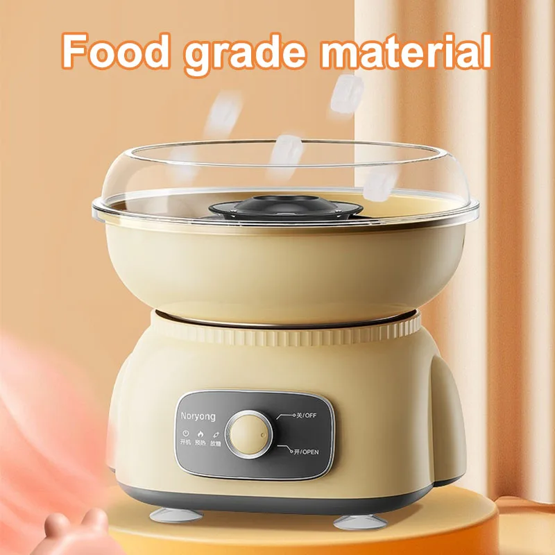 220V small household children's DIY cotton candy machine food grade PP material low-noise cotton candy maker