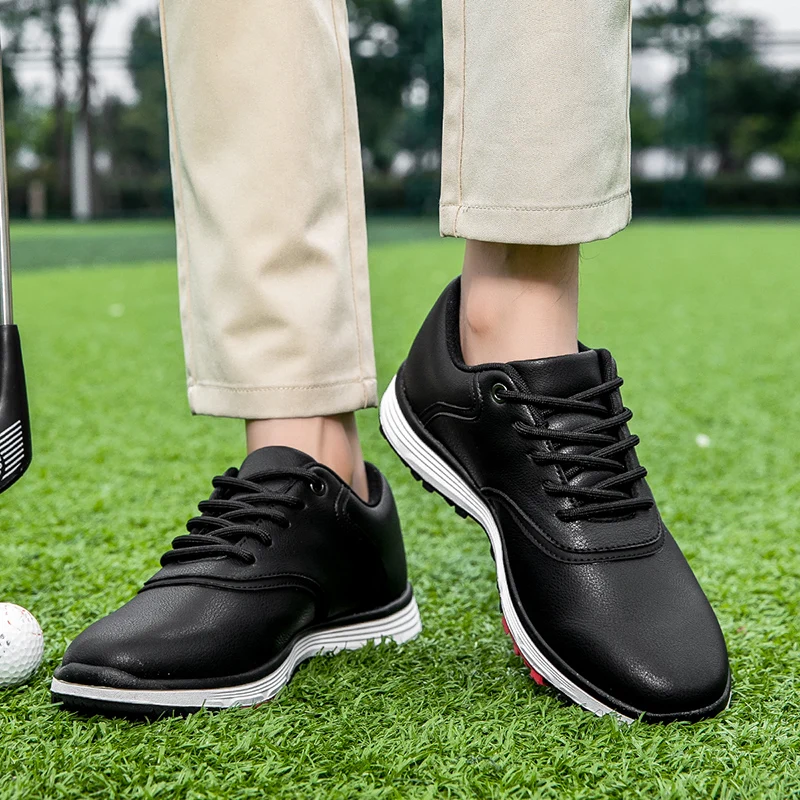 Zapatos de Golf para hombre, calzado profesional antideslizante y cómodo, moda al aire libre y ocio para caminar, superventas