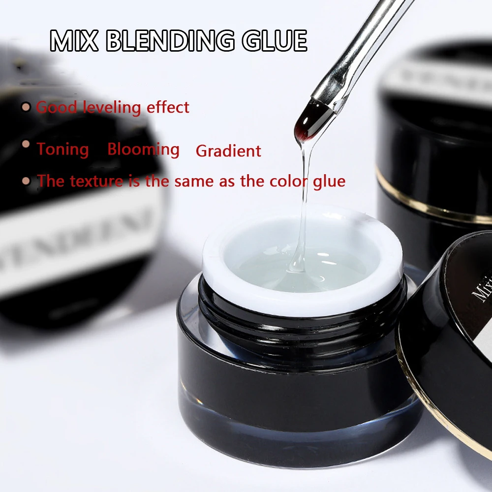 

Vendeeni Multifunction Mixing Gel Nail Polish With Color Gel Varnish For Gradient Blooming Effect UV LED Manicure Gel Lacquer