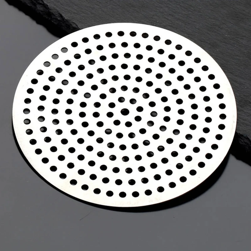 Ronde Putdeksel Badkamer Douche Haar Catcher Mesh Gootsteen Zeef Bad Afvoer Protector Rvs