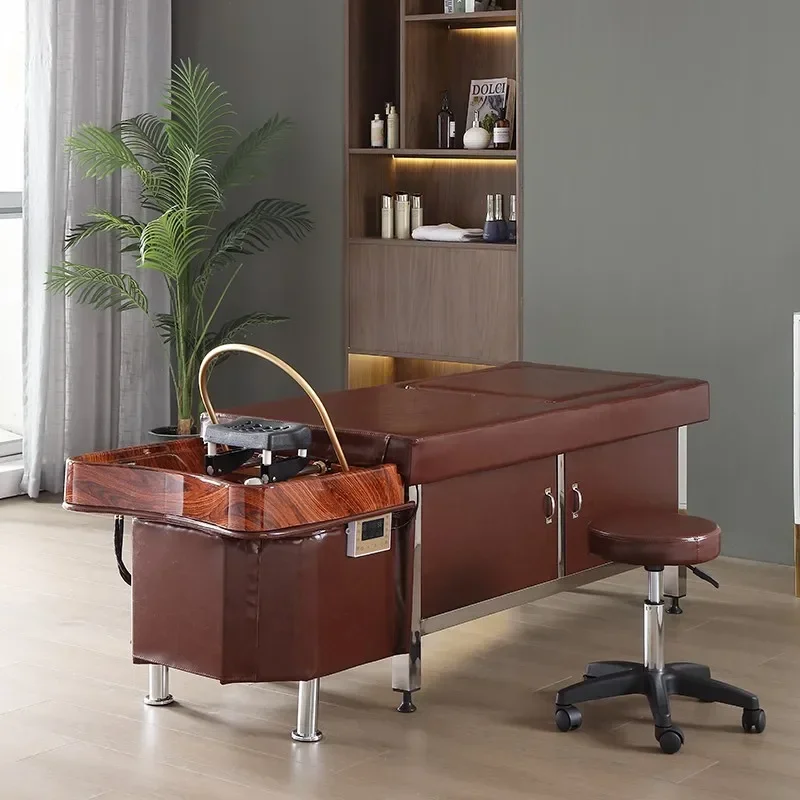 X Foot Bath Massage Shampoo Bed Beauty Salon Special Water Circulation Fumigation Foot Bath Integrated Foot Therapy