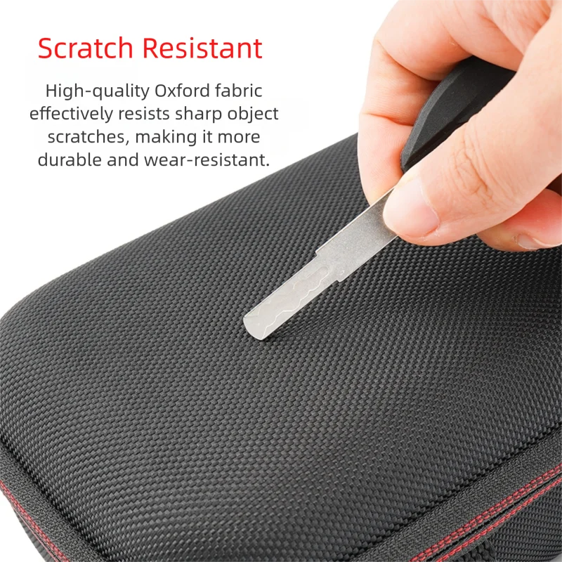 Spacious Shock Resistant Water Resistant Storage Bag for JBL Wireless Dual Microphone with Oxford Cloth Material