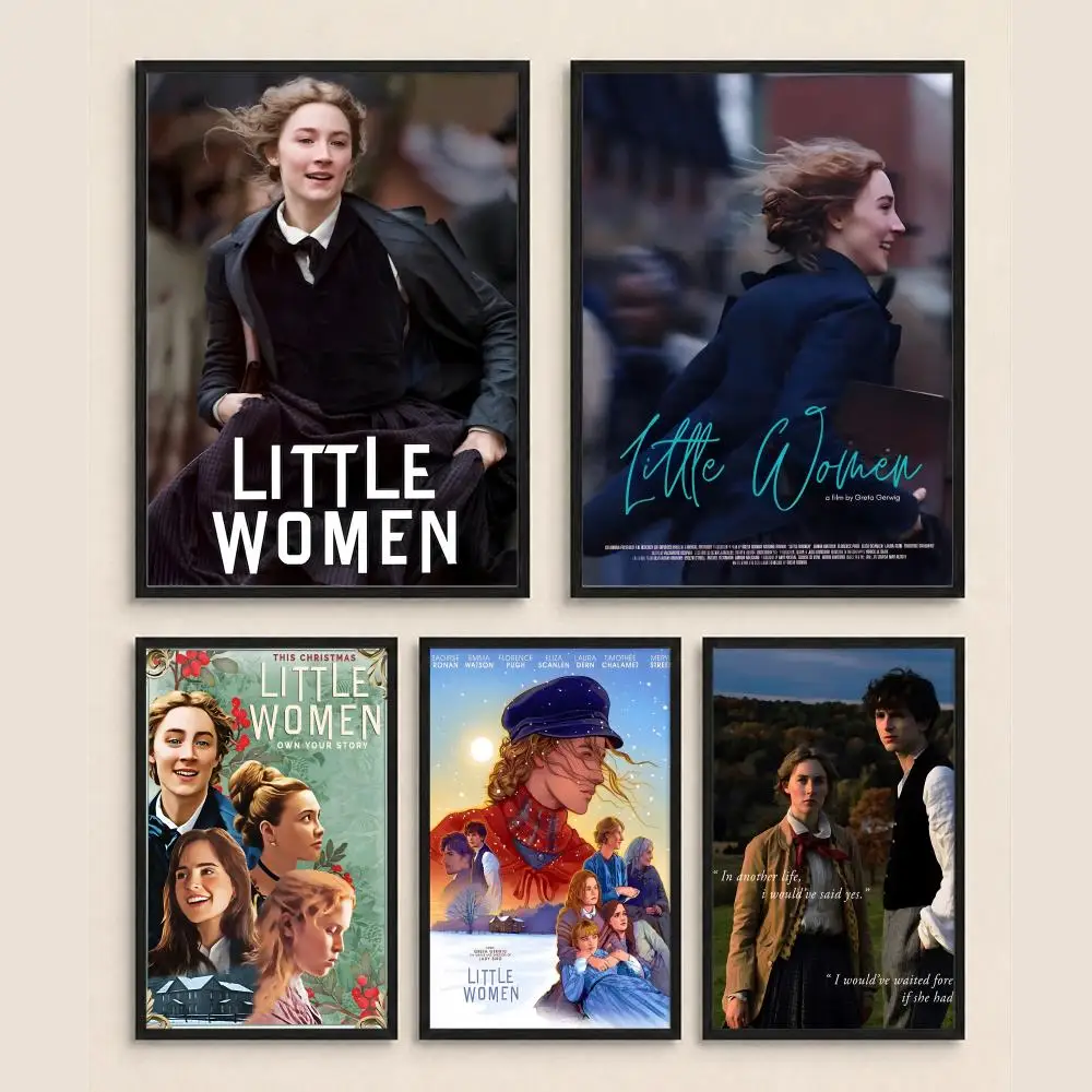 Movie L-Little W-Women Poster HD art, waterproof, sticky wall, home decoration (living room, bedroom, bar), aesthetic