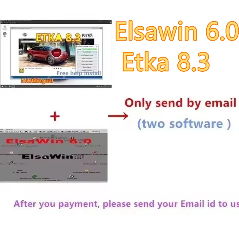 

2025 elsawin 6.0 with etka 8.3 software Newest Repair Software Group Vehicles Electronic Parts Catalogue for A-udi for V-W A