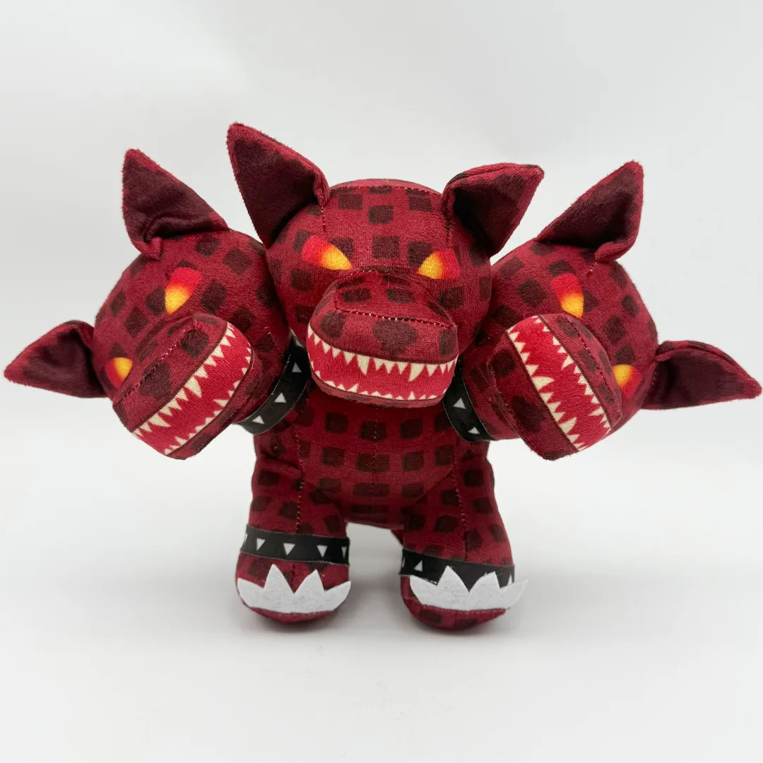 

Steal a Brainrot Game Plush Cerberus Doll Toy Cartoon Soft Room Plush Red Triceratops Doll Kid New Year Birthday Gift