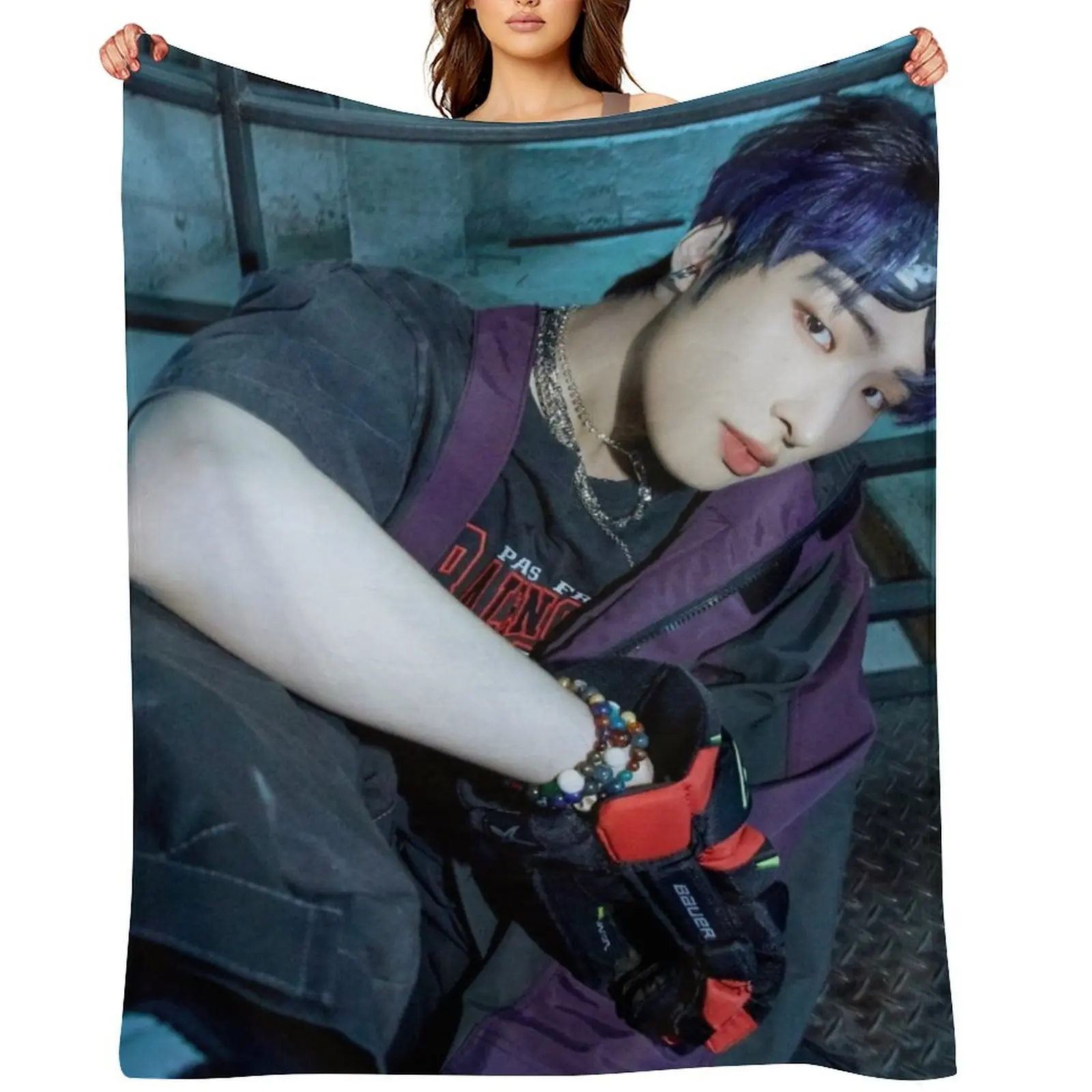 

ATEEZ MINGI THE WORLD EP.1 : MOVEMENT GUERRILLA Throw Blanket Quilt Summer Beddings Decorative Sofa Weighted Blankets