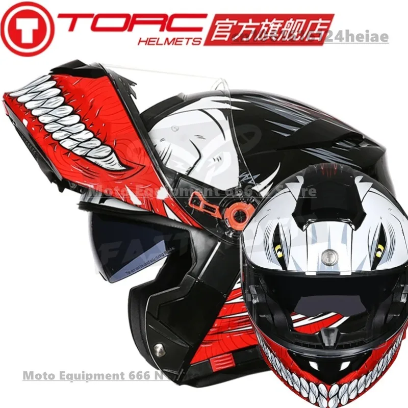 Lentes de capacete originais t271/v271 para capacetes torc t271/v271, viseiras de capacete pretas