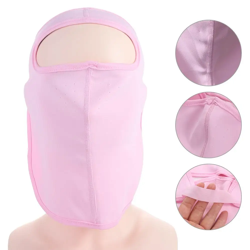 Masque de protection contre les UV pour le visage, écharpes, document solide, protection solaire d'été pour femmes, masque de la présidence, masque de pêche sur glace