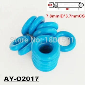 free shipping 200pieces good quality 7.8*3.71mm colored fuel inejector rubber oring seals repair parts for Chevrolet  (AY-O2017)