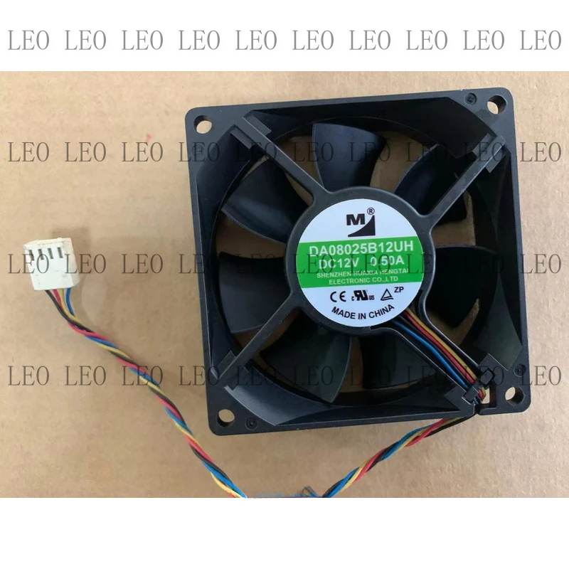 MY for YM DA08025B12UH DC12V 0.50A 80*80*25MM cooling fan 4pin