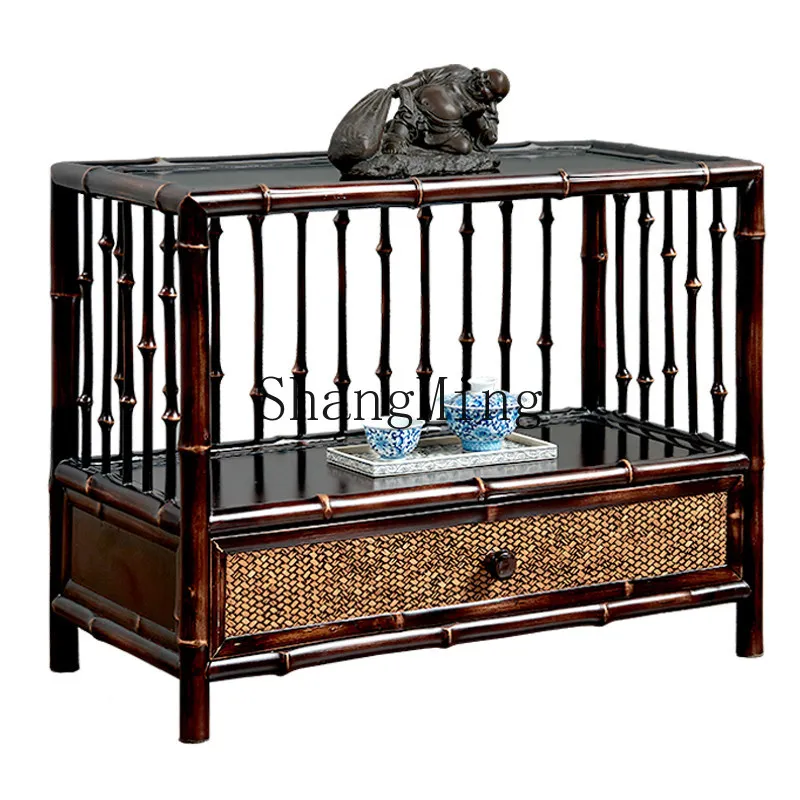 

FG side cabinet Premium side corner cabinet Living room tea room with drawers Chinese floor-to-ceiling dining side cabinet