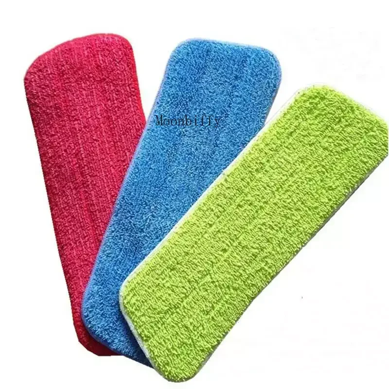 Replaced Mop Cloth Reusable Microfiber Pad for Spray Mop Practical Household Dust Cleaning Kitchen Living Room Cleaning Tools