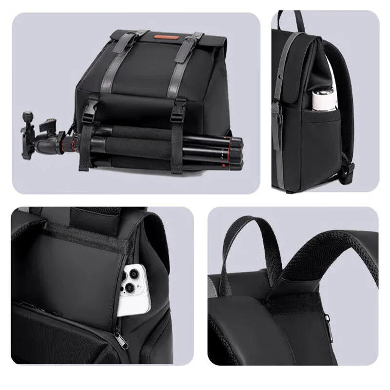 Camera Backpack Bag Professional DSLR Mirrorless Camera Waterproof Camera Case Compatible with Sony A1 a6700 A7R5 A7R4 A7M4 A7R6