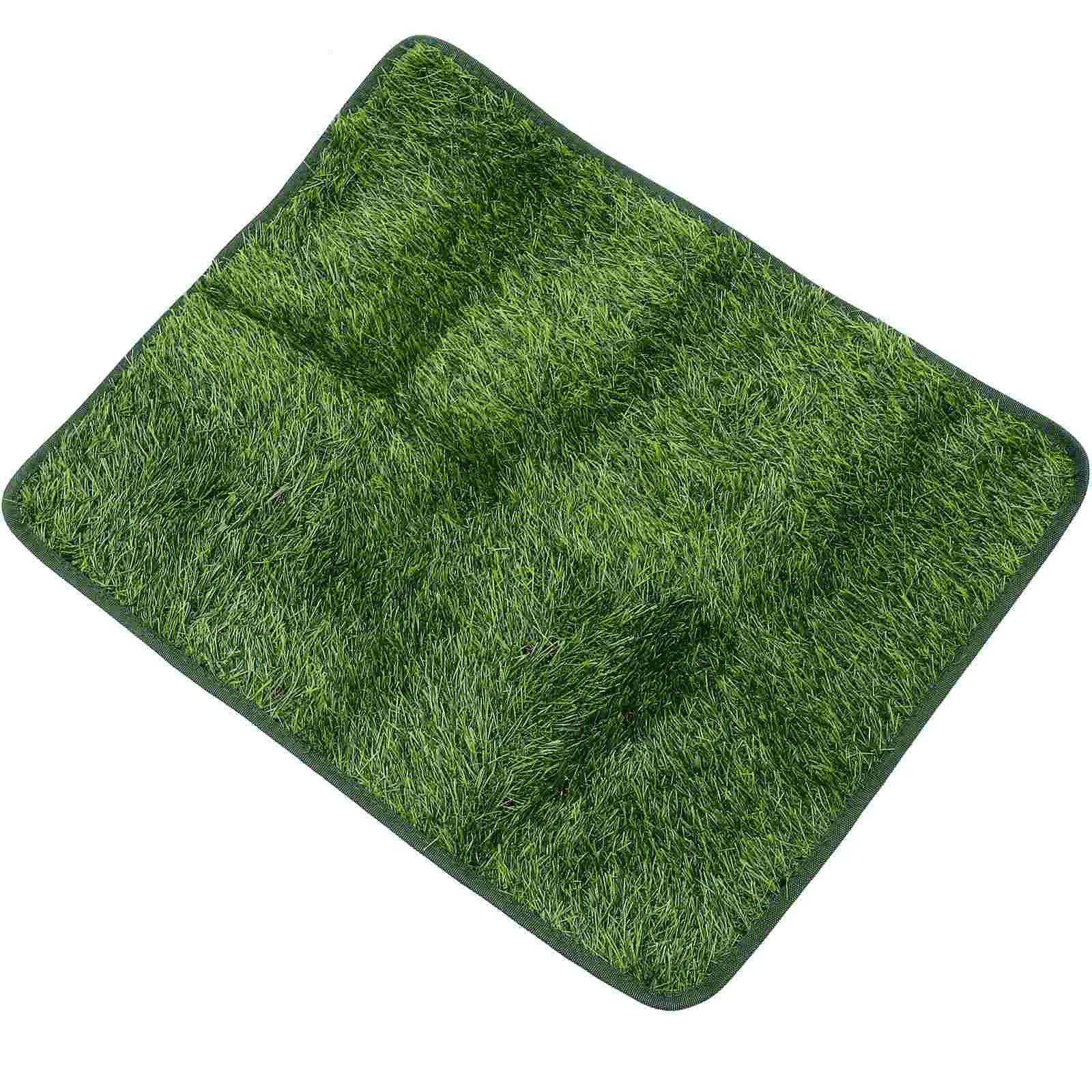 Pet Mat Training Pad Vivid Pee Grass Carpet Wear-resistant Replaceable Fake Artificial