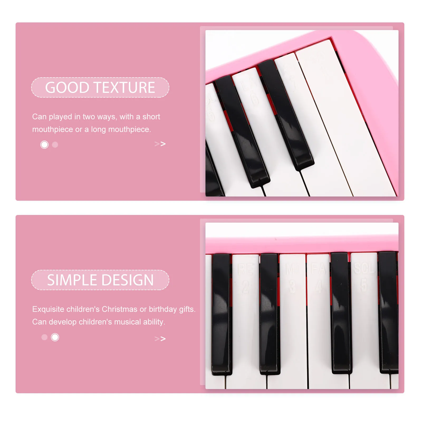 

32 Keys Melodica for Kids Beginners Adults Professional Instrument Christmas Birthday Gift Long Service Life Melodica for Kids