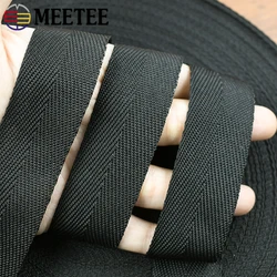18M 0.9mm Thick Black Polypropylene PP Webbing Ribbon Band Strap Tape For Backpack Knapsack Belt DIY Garments Sewing Accessories