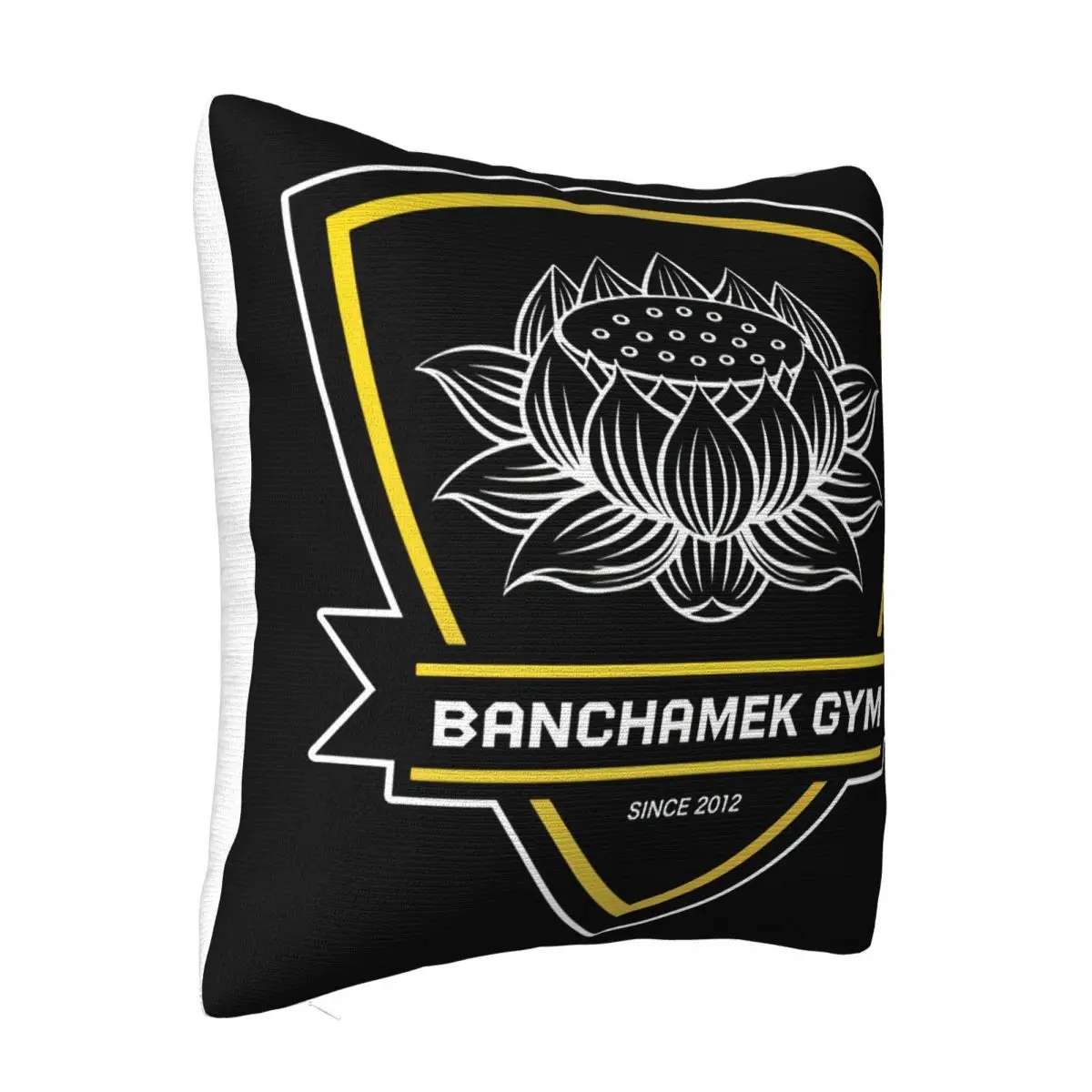 New Banchamek Gym Buakaw Por Pramuk Muay Thai Logo Mens Black Swea Size S 3Xl Pillow Case